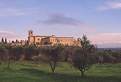 La vicina abbazia di Sant'Anna