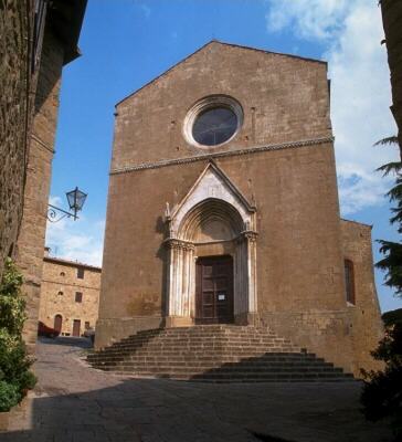Monticchiello - Chiesa dei Santi Leonardo e Cristoforo